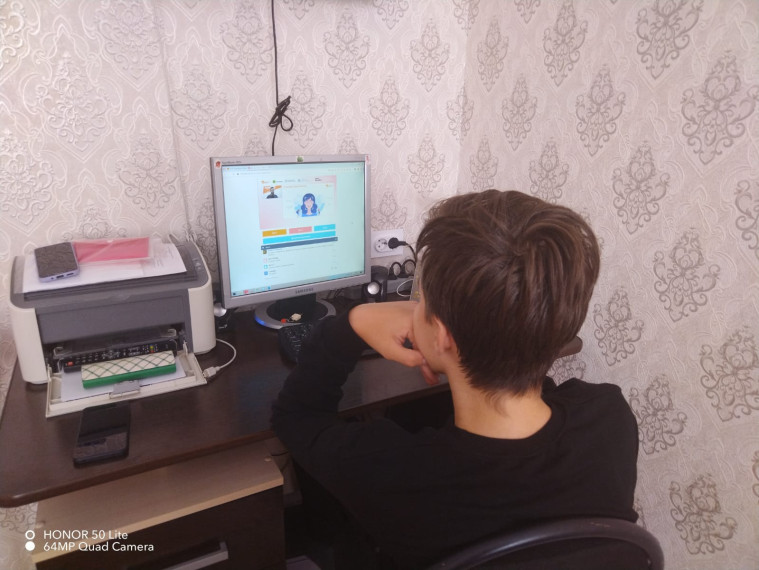 Участие в онлайн-олимпиадах.